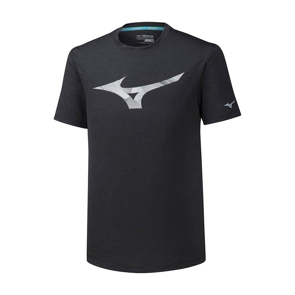 Mizuno Men's T-Shirts Impulse Core RB Graphic Black - JYTRHBM-61